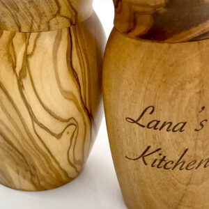 salt pepper shaker personalised